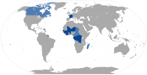 Pays francophones dans le monde: un grand besoin pour une Bible Française équivalente à la KJV